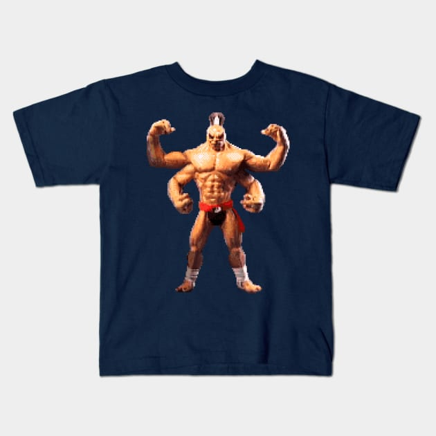 Prince of the Shokan Kids T-Shirt by AndyElusive